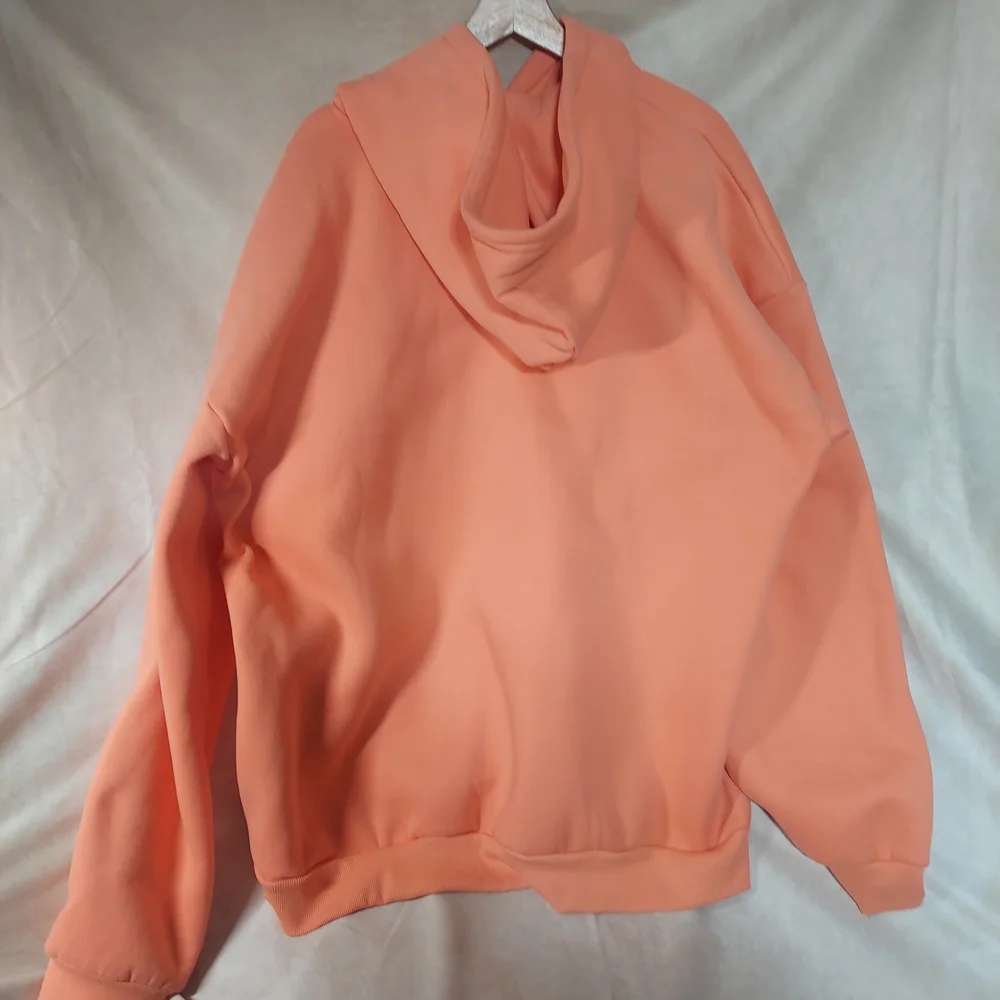 Comfrt Signature Heavyweight Hoodie Coral Pink Unisex 3XL EUC Oversized Luxury - Picture 4 of 10